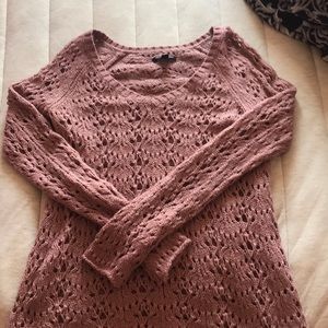 V-Neck Knit Sweater